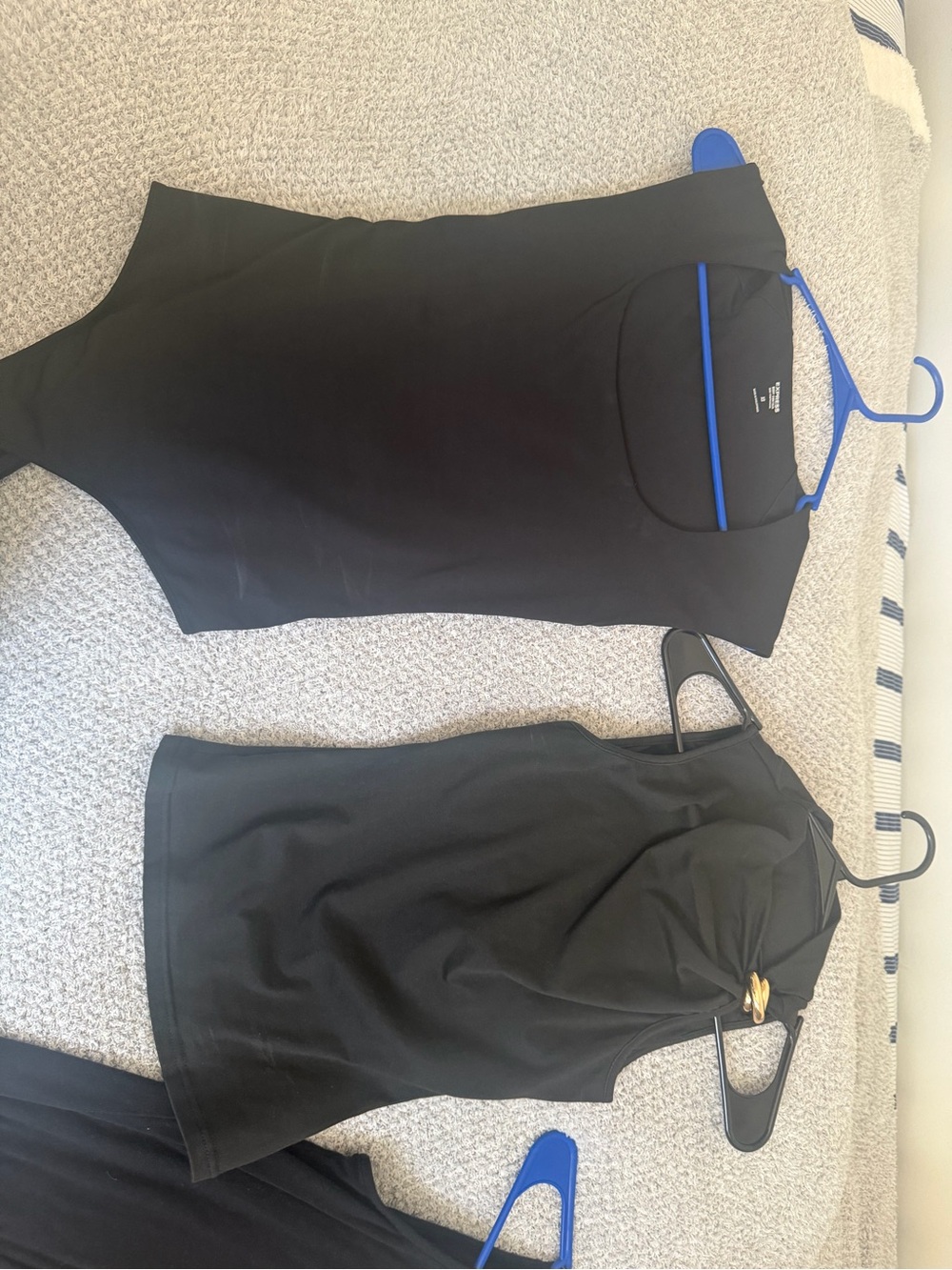 Express Black Sleeveless Top
